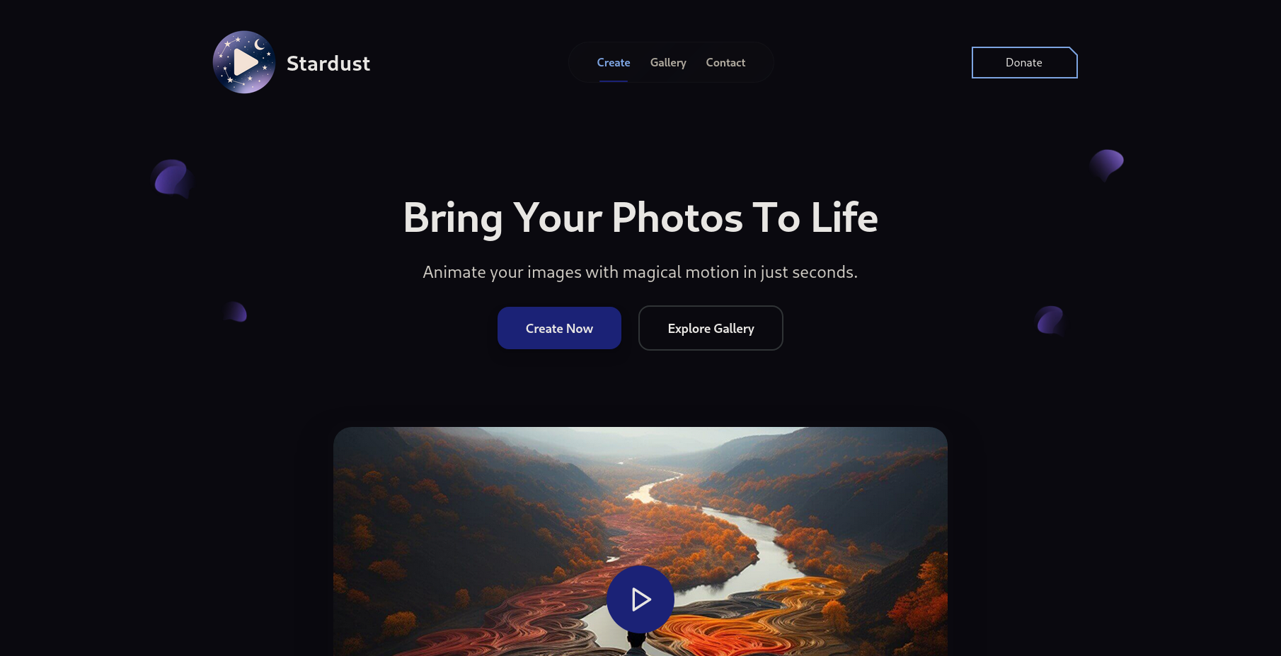 Stardust Video Editor